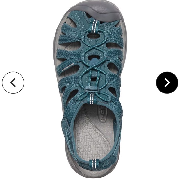 Keen Whisper Sandal smoke blue women’s size 10 EUC - Picture 13 of 16